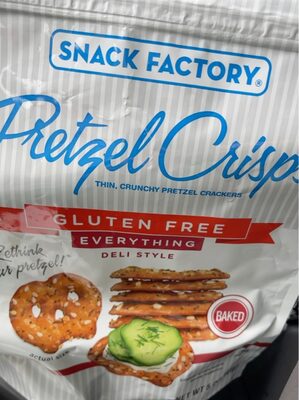 EVERYTHING GLUTEN FREE PRETZEL CRISPS, EVERYTHING
