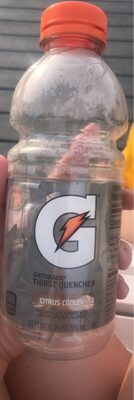 Gatorade Citrus Cooler Thirst Quencher (8 - 20 Fl Oz) 160 Fluid Ounce 8 Pack Plastic Bottles