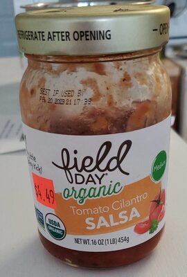 United Natural Foods, Inc. TOMATO CILANTRO ORGANIC SALSA, TOMATO CILANTRO