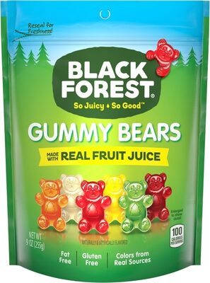 CHERRY, LEMON, PINEAPPLE, ORANGE, APPLE, STRAWBERRY GUMMY BEARS, CHERRY, LEMON, PINEAPPLE, ORANGE, APPLE, STRAWBERRY