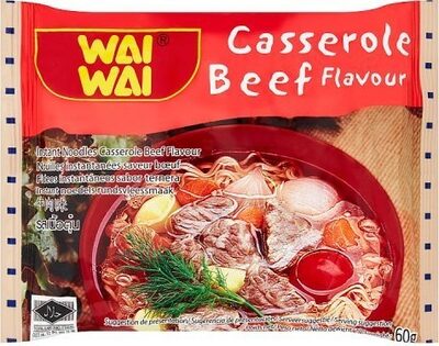 Instant Noodles Casserole Beef Flavour