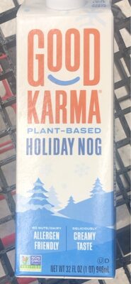 Flaxmilk Holiday Nog