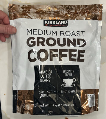 Kirkland Signature Medium Roast Ground Coffee