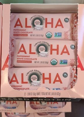 Protein Bar, Peppermint White Chocolate