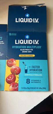 GOLDEN CHERRY HYDRATION MULTIPLIER ELECTROLYTE DRINK MIX, GOLDEN CHERRY