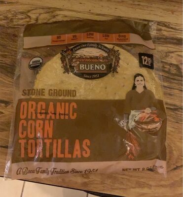 BUENATURAL, ORGANIC CORN TORTILLAS