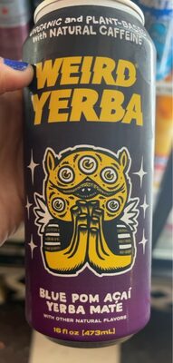 BLUE POM ACAI YERBA MATE, BLUE POM ACAI