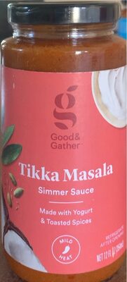 Target Stores TIKKA MASALA SIMMER SAUCE, TIKKA MASALA