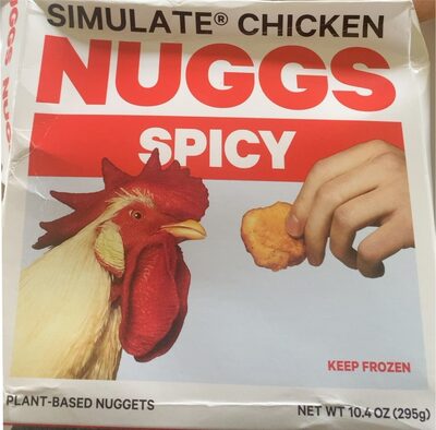 SPICY CHICKEN NUGGS PLANT-BASED NUGGETS, SPICY CHICKEN