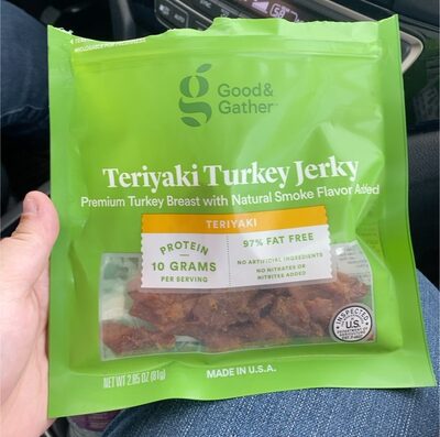 Target Stores TERIYAKI TURKEY JERKY, TERIYAKI