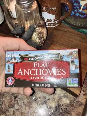 FLAT ANCHOVIES IN OLIVE OIL, OLIVE OIL