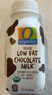 CHOCOLATE ORGANIC LOW FAT 1% MILK, CHOCOLATE