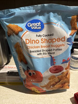 Dino Shaped Chicken Breast Nuggets