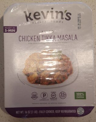 CHICKEN TIKKA MASALA TENDER CHICKEN BREAST STRIPS IN A BRIGHT TOMATO CURRY MADE WITH COCONUT MILK, GINGER, AND INDIAN-STYLE SPICES., CHICKEN TIKKA MASALA