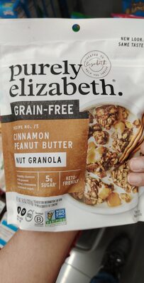 CINNAMON PEANUT BUTTER GRAIN-FREE GRANOLA, CINNAMON PEANUT BUTTER