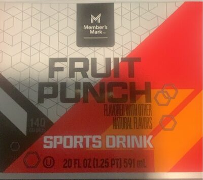 FRUIT PUNCH SPORTS DRINK, FRUIT PUNCH
