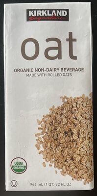 Kirkland Kirkland Signature Organic Non-Dairy Oat Beverage