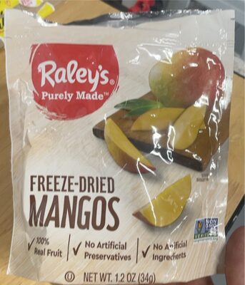 FREEZE-DRIED MANGOS