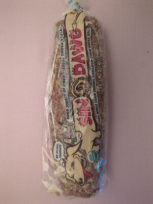DAVE'S KILLER BREAD, SIN DAWG, 100% WHOLE GRAIN ORGANIC BREAD ROLL, CINNAMON-SUGAR, CINNAMON-SUGAR