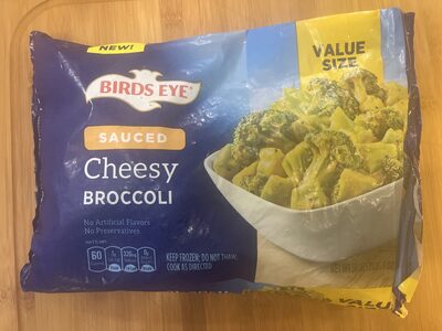 Birds Eye Sauced Cheesy Broccoli, Frozen Vegetables, 38 oz. Value Sized Bag