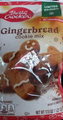 GINGERBREAD COOKIE MIX, GINGERBREAD