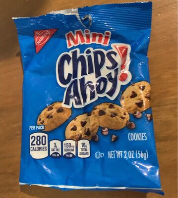 CHIPS AHOY! COOKIES-SINGLE SERVE 1X2 OZ
