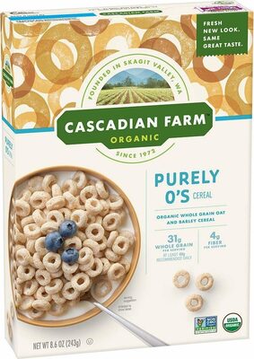 Cascadian Farm Organic Purely O's Cereal