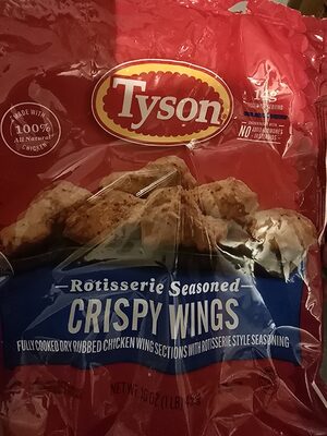 Crispy Wings Rotisserie Seasoned