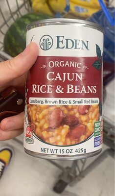 CAJUN RICE&BEANS LUNDBERG BROWN RICE & SMALL RED BEANS, CAJUN
