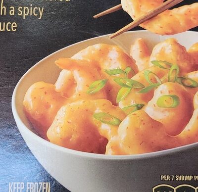 FIRECRACKER CRISPY TEMPURA BATTERED SHRIMP WITH A SPICY SRIRACHA SAUCE, FIRECRACKER