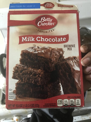 Betty Crocker Milk Chocolate Brownie Mix Family Size