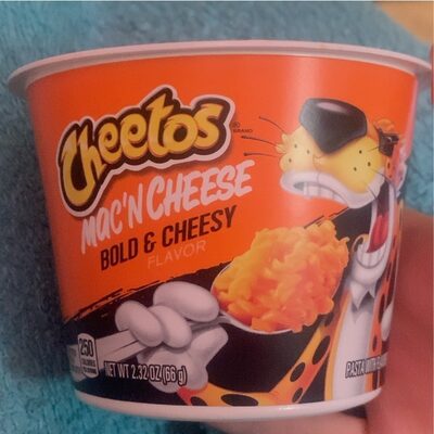 BOLD & CHEESY MAC'N CHEESE PASTA WITH FLAVORED SAUCE, BOLD & CHEESY