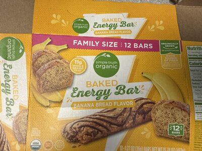 Banana Bread Flavored Baked Energy Bar