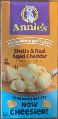 Annie's Shells & Aged Cheddar Mac and Cheese
