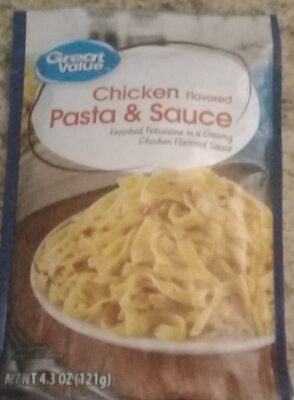 Great Value Chicken Flavored Pasta & Sauce