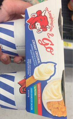 CREAMY ORIGINAL DIPPABLE CHEESE & WHOLE WHEAT BREADSTICKS, CREAMY ORIGINAL