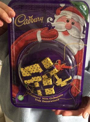 CADBURY CHOCOLATE PIECES TREE DECORATION 83 GR