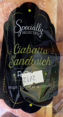 Specially Selected Ciabatta Sandwich Rolls
