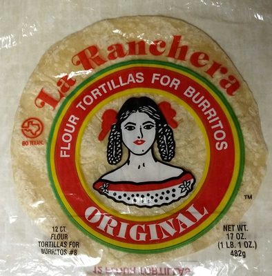 FLOUR TORTILLAS FOR BURRITOS, FLOUR