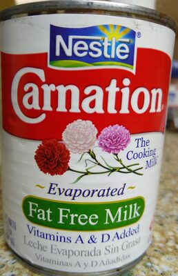 EVAPORATED FAT FREE MILK