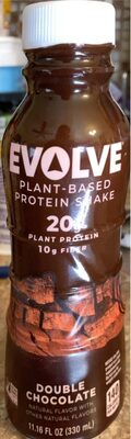 DOUBLE CHOCOLATE PLANT-BASED PROTEIN SHAKE, DOUBLE CHOCOLATE