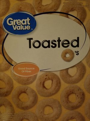 Wal-Mart Stores, Inc. TOASTED O'S TOASTED OAT CEREAL, TOASTED O'S