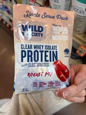 Clear Whey Isolate Protein With Electrolytes