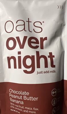 Chocolate peanut butter banana