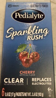 CHERRY EFFERVESCENT ELECTROLYTE POWDER, CHERRY