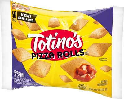 Totino's Pepperoni Frozen Pizza Rolls 50 Count