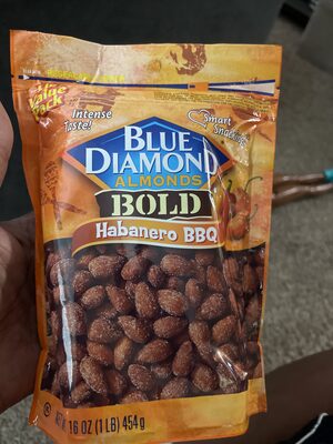 ALMONDS, BOLD HABANERO BBQ