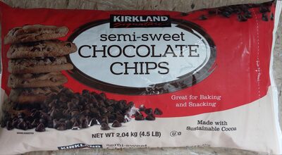 Costco Companies Inc. SEMI-SWEET CHOCOLATE CHIPS, SEMI-SWEET CHOCOLATE