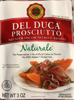 DANIELE, INC., DEL DUCA, NATURAL PROSCIUTTO