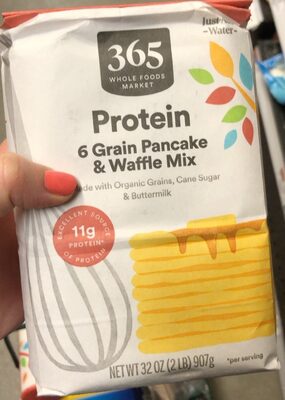 6 GRAIN PANCAKE & WAFFLE MIX, 6 GRAIN